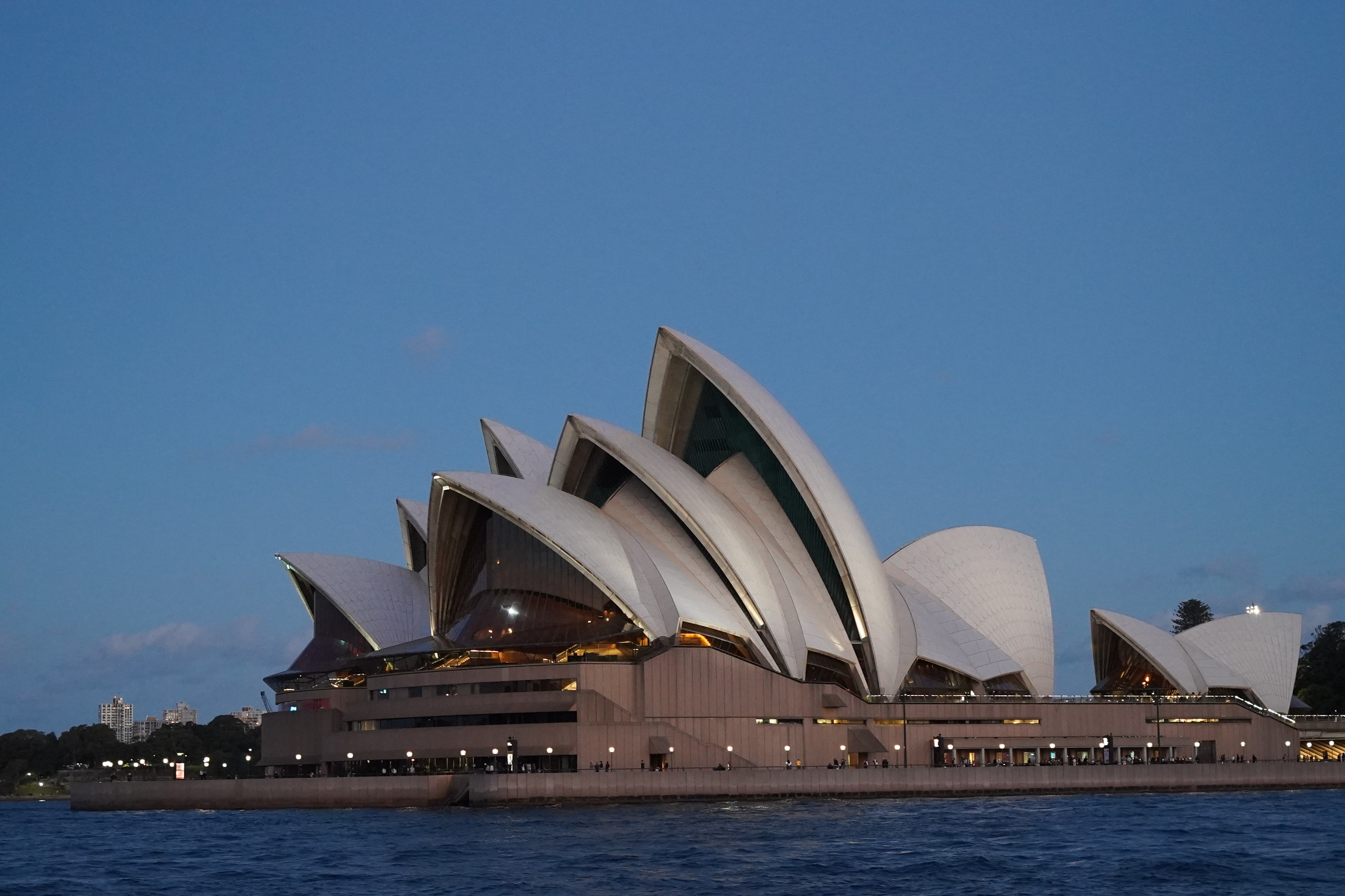 Sydney Opera House at blue hour